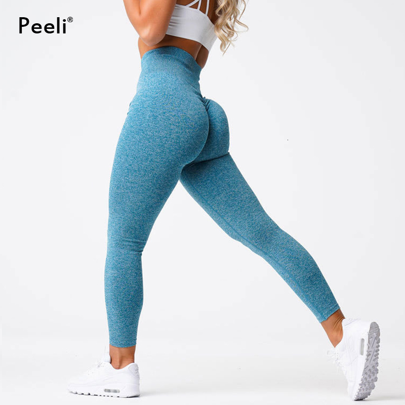 Seamless Workout Scrunch Pants Gym Tights Sports Legging Push Up Yoga Leggings Women Clothing