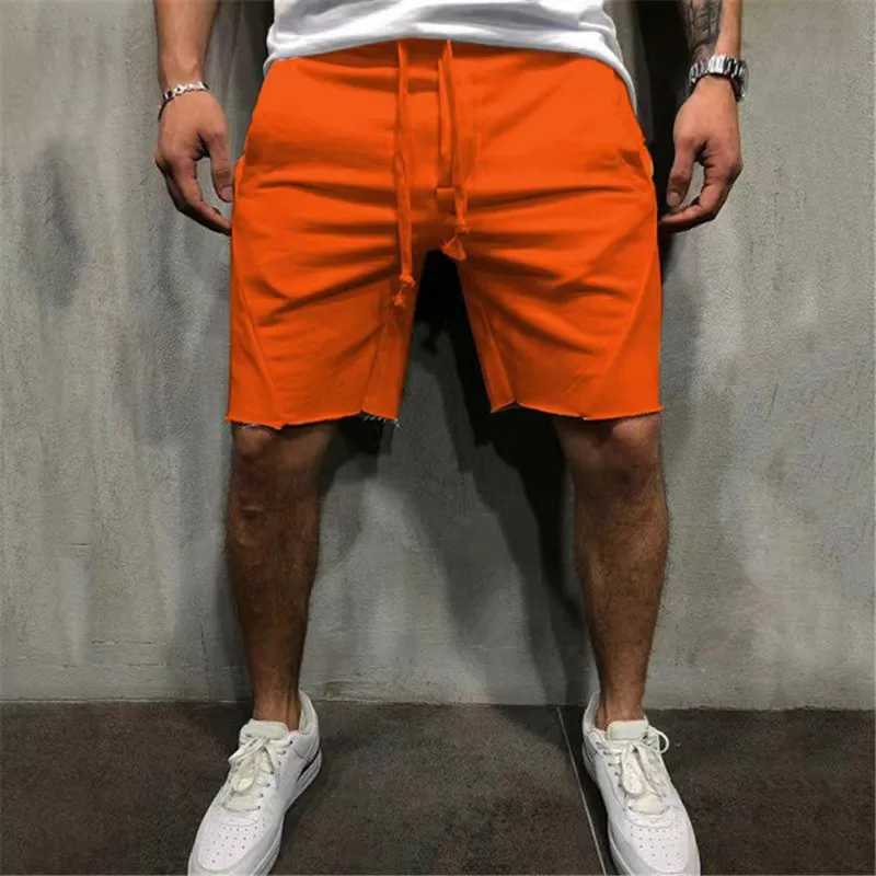 Brand 2022 New Summer Casual White Shorts mens summer Basic Short mens Korean slim cotton versatile fashion mens beach pantsXJ241226