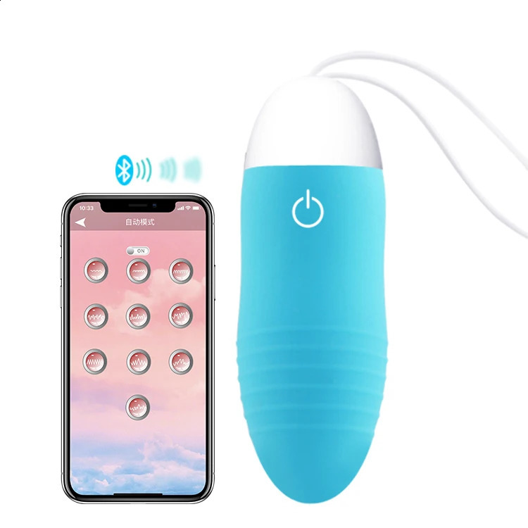 Phone App Wifi Wireless Remote Control Jumping Egg Vibrator 241226