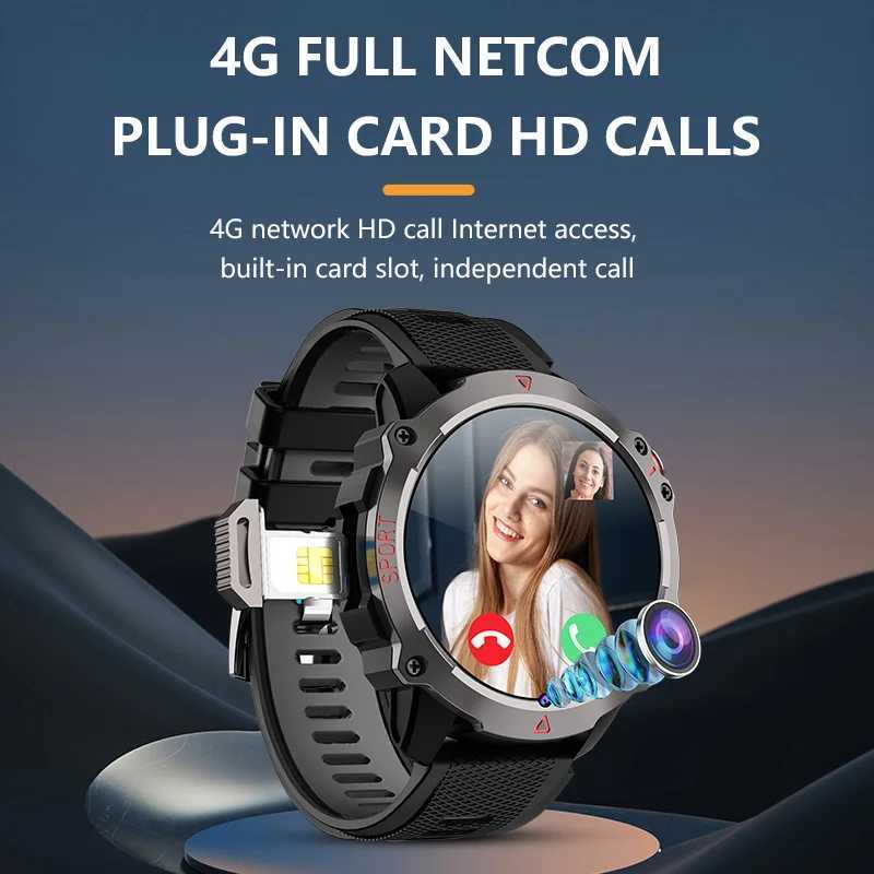 1.5-inch 4G network SIM card smartwatch camera video call GPS Wifi Android wireless connections smartwatch supports Play Store application download X2