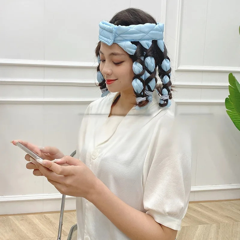 Heatless Octopus Curler Self Grip Hair Curler For Short Long Hair Wave Formers Sleeping Headband Heatless Curling Iron 241225