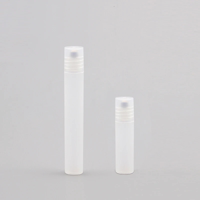 5pcs/lot Mini 5ml/10ml Empty Perfume Roll Roller Ball Bottle On Plastic Stainless Steel Liquids Oil Container Refillable Tools 241225