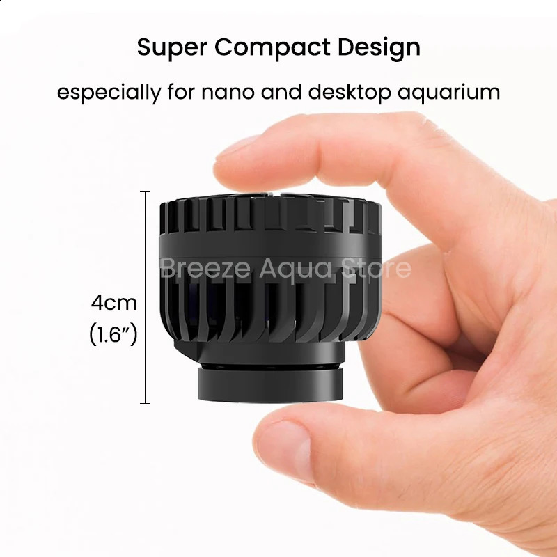 ZKSJ Mini Slim USB Powered Freshwater Saltwater 5W 9W DC Aquarium Wavemaker Circulation Pump for Small Nano Coral Reef Fish Tank 241225
