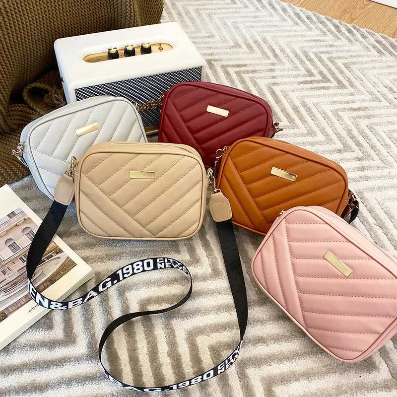 High Quality PU Shoulder Bags for Womans Handbag Simple Crossbody Casual Messenger Bag Female Cool Shoulder Bags Phe BagXJ241225