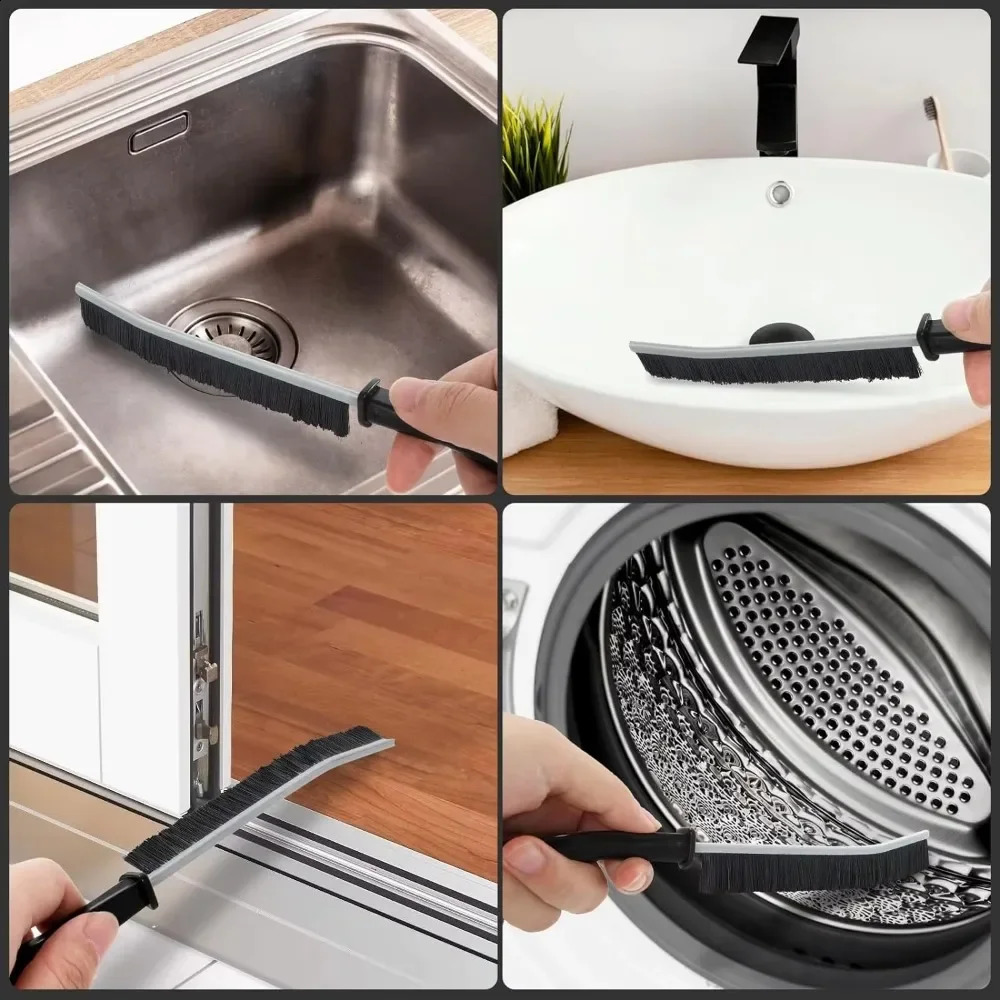 Durable Grout Gap Cleaning Brush Toilet Kitchen Sinks Tile Joints Dead Angle Hard Bristle Cleaner Brushes for Shower Floor Line 241226