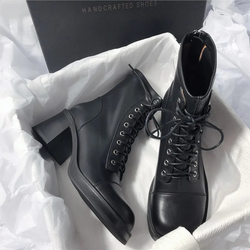 Thick-soled British style stretch skinny short square high-heeled knight vintage motorcycle boots C35 241226