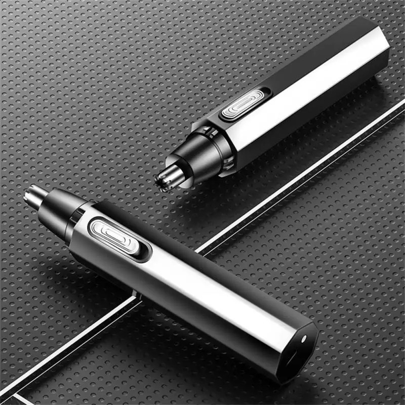 Electric Nose Hair For Men USB Rechargeable Nose Hair Clippers Portable Ear Hair Removal Multi-kinetic Shaving Tools 241226