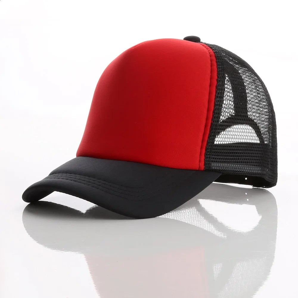 Adjustable Trucks Youth Mesh Hats Baseball Trucker Cap Dad Hat Summer Baseball Cap Net Hat Cap Truck Driver Cap Breathable 241226