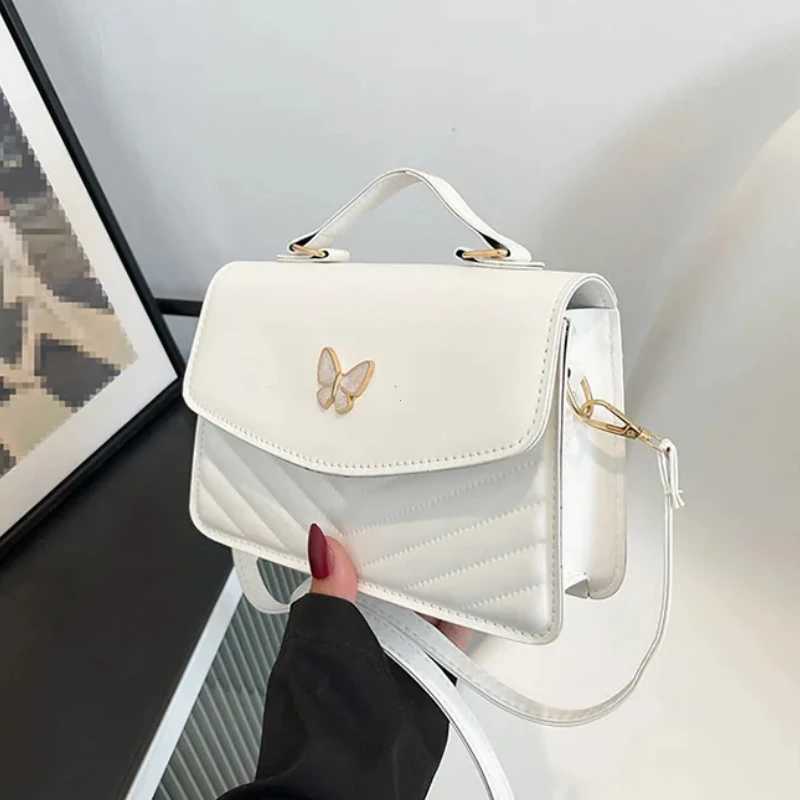 PU Versatile and Fiable Portable Small Square Bag Single Shoulder Crossbody Bag Luxury Designer Handbag Bolsas De MujerXJ241225