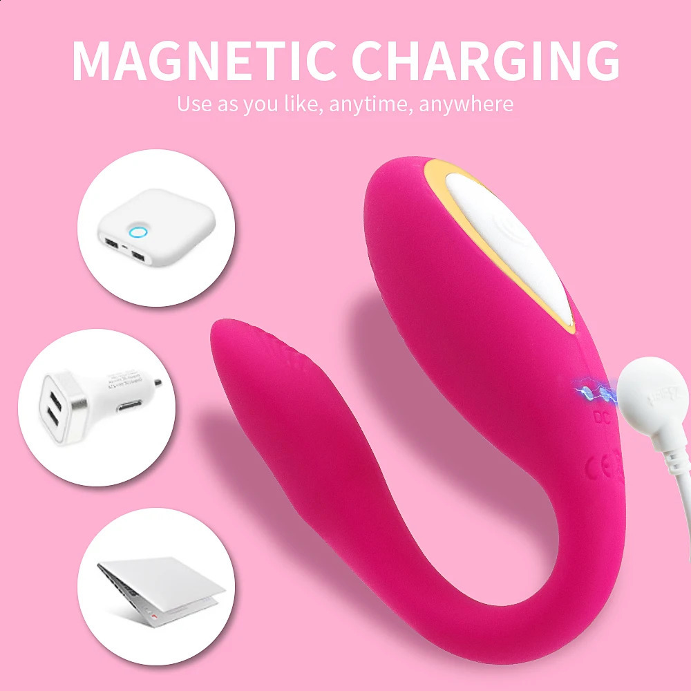 10 Mode U Wearable Dildo Wireless Remote Control Vibrator for Couple Female G Spot Stimulator Sex Toys Goods Women Adults 18 241226