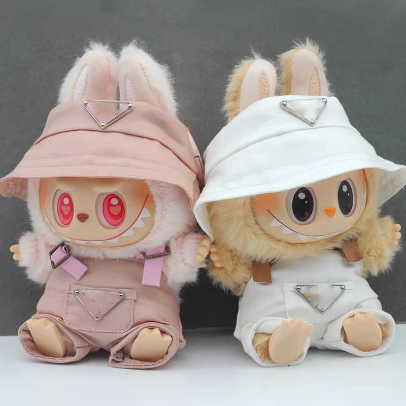 Doll Apparel New Only Clothes V1 V2 Generation Doll Printed Casual Hoodies Trendy Brand Open Knitted Woolen Sweater Fishermans Hat Overalls Ornament Y