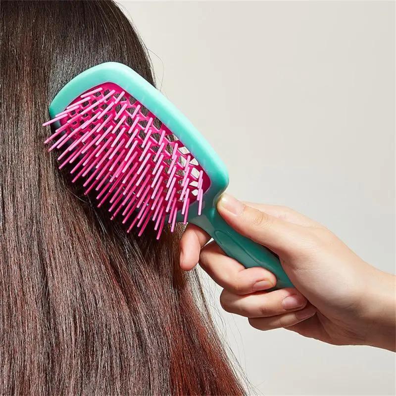 1 Scalp Massage Wide Tooth Air Cushion Comb Reduce Hair Loss And Dandruff Rapid Air Drying Of Detoxification Device Comb 241225