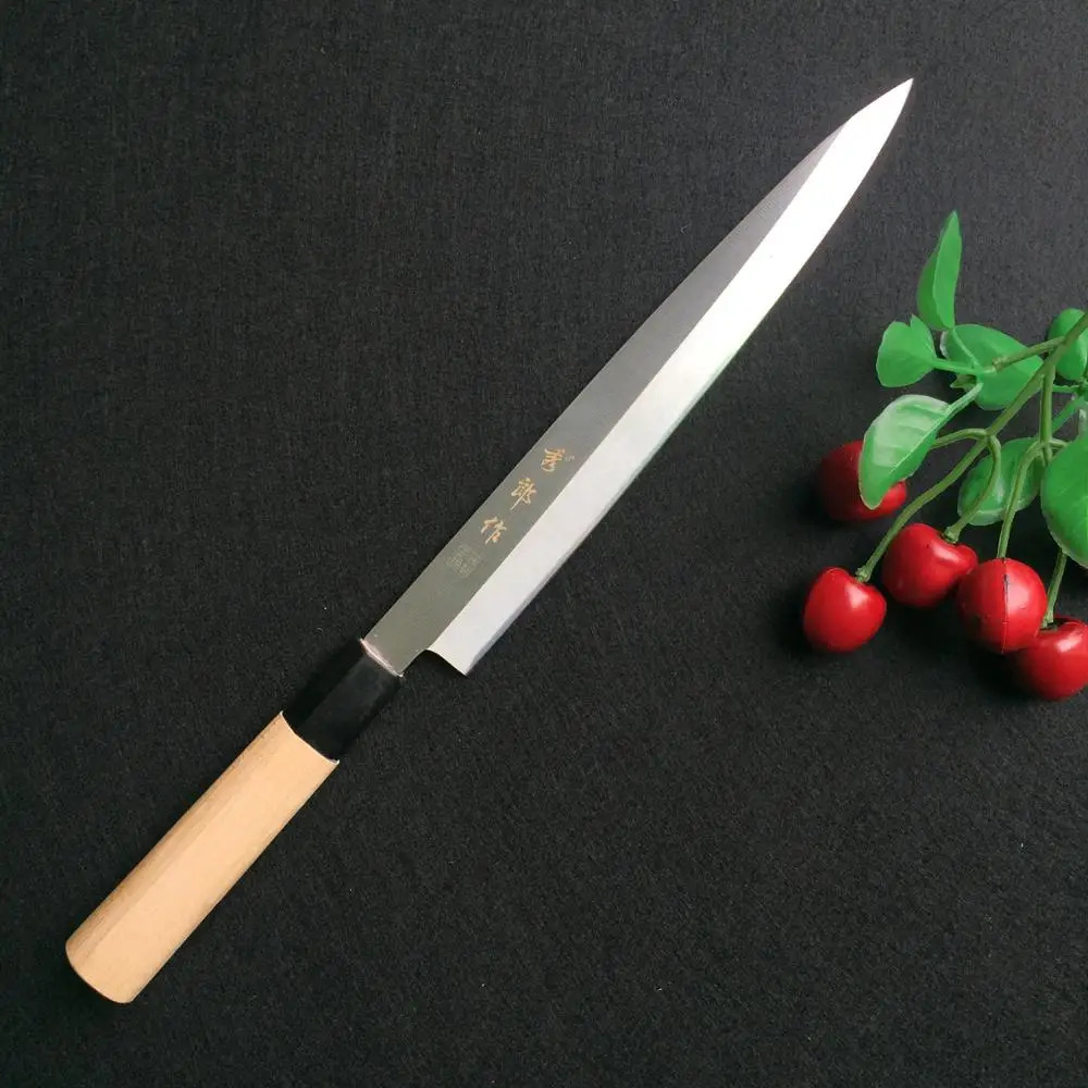 1-4 pieces of Japanese sushi sashimi knife slicing knife chefs maple handle cooking knife 241225