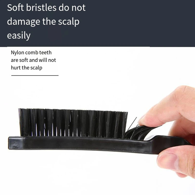 6pcs/Set Hair Brush Set Hair Braiding Loop Rat Tail Comb Hairdressing Spray Bottle Teasing Hair Brsuh Edge Control Hair Brush 241225