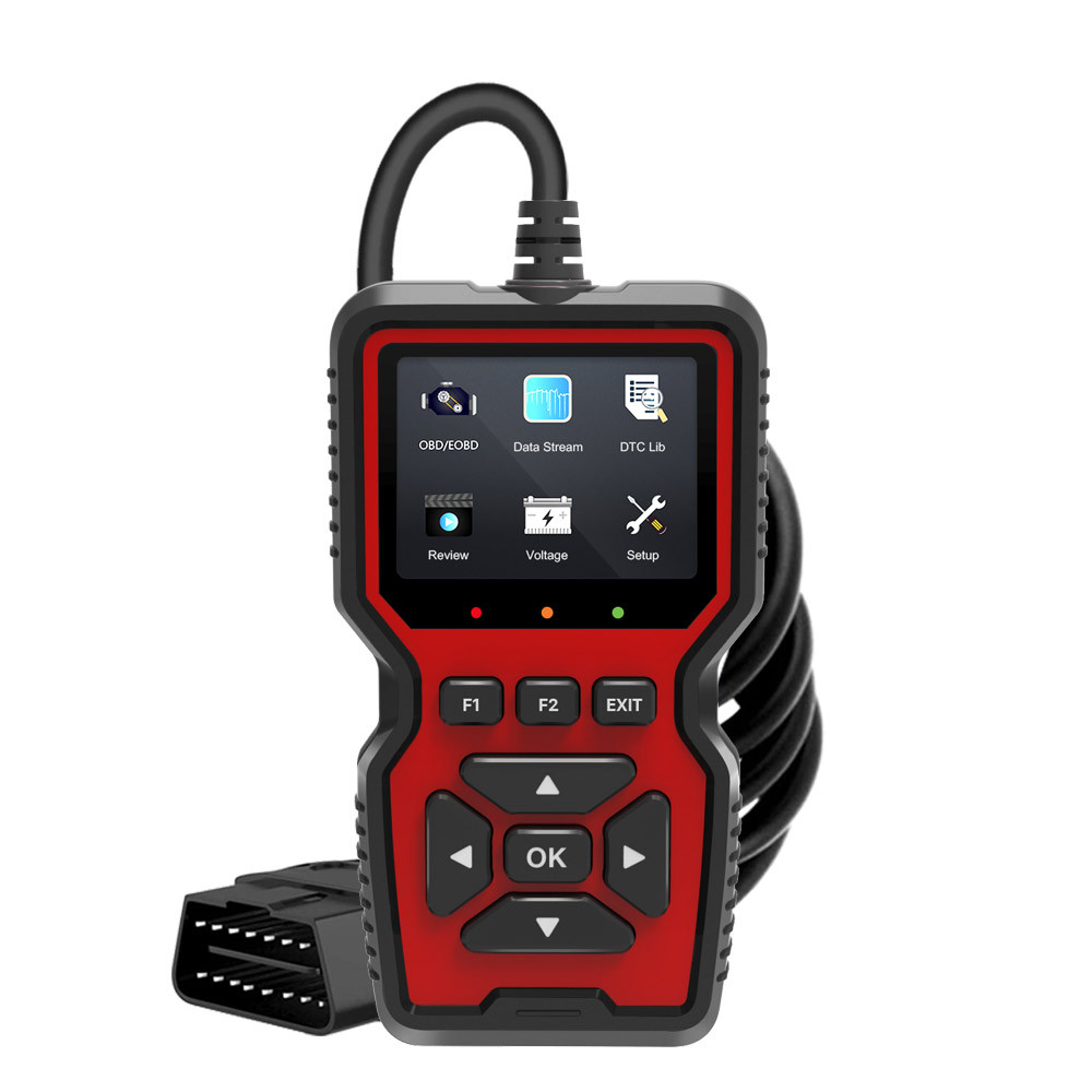 Universal V519 OBD2 Scanner Truck and Car Code Reader OBDII Diagnostic Code Reader Tool for Check Engine Light Read/Erase Codes