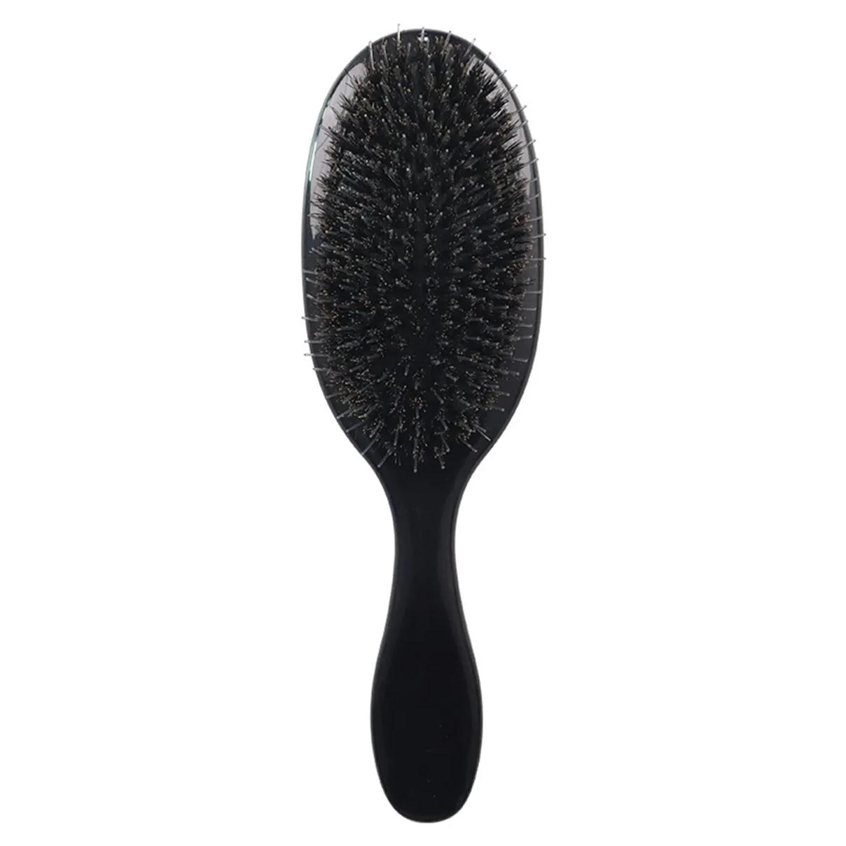 Brushes Abody Comb Brush Oval Boar Bristle Nylon Mini Abs Handle Antistatic Scalp Hairbrush Salon Styling Tool Drop Delivery Products X250928