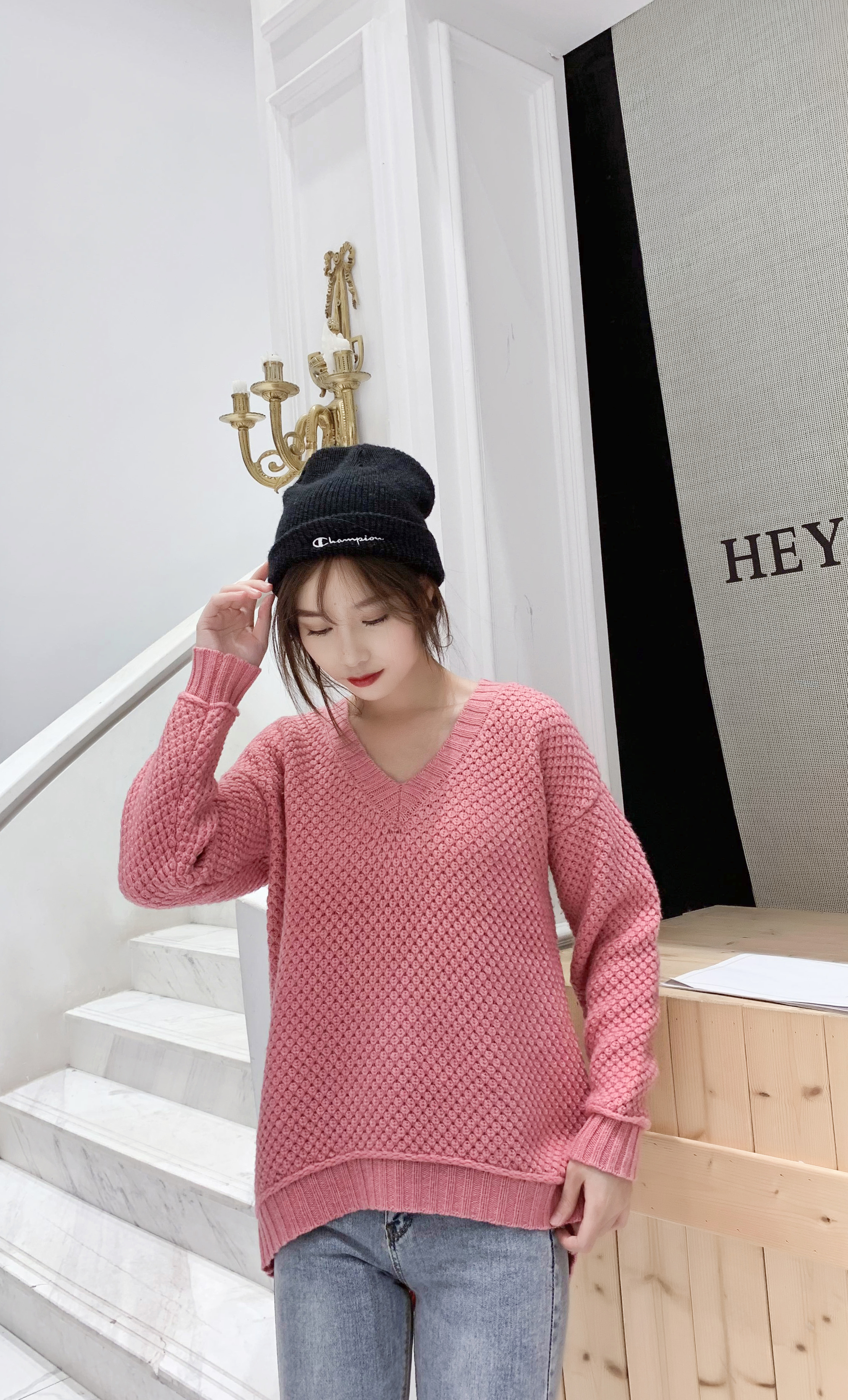 Women's Chic Slim Fit Wool Pullover - Cozy & Stylish Autumn Knitwear