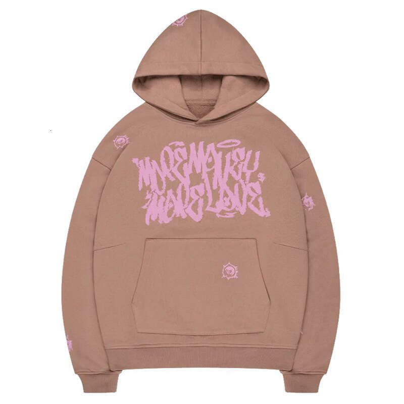 Hip hop street new hoodie with letter pattern print hoodie, hip-hop punk style top