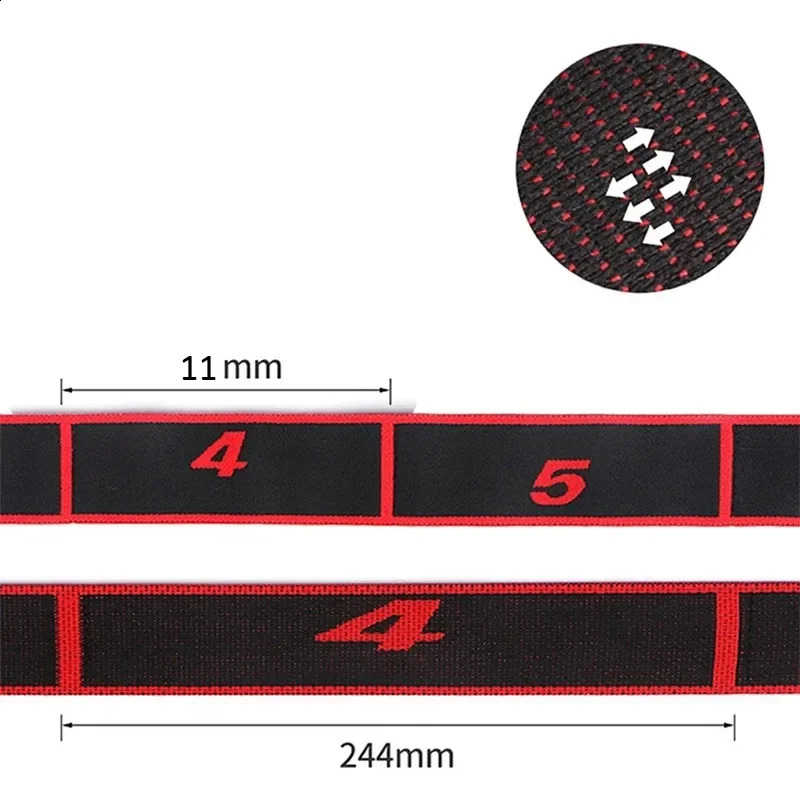 Elastic Yoga Stretching Strap Womens Belts Pilates Fitness Resistance Bands Rope Dance Gym Exercise Female Modeling Straps 241216