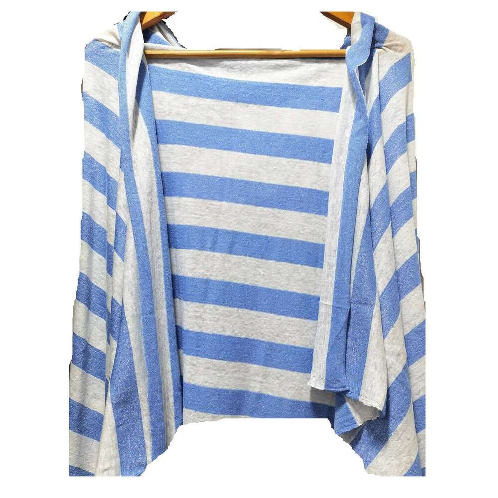 Lightweight 14s cotton en wide strip single-sided knitted casual wear T-shirt vest Hangzhou women's clothing fabric