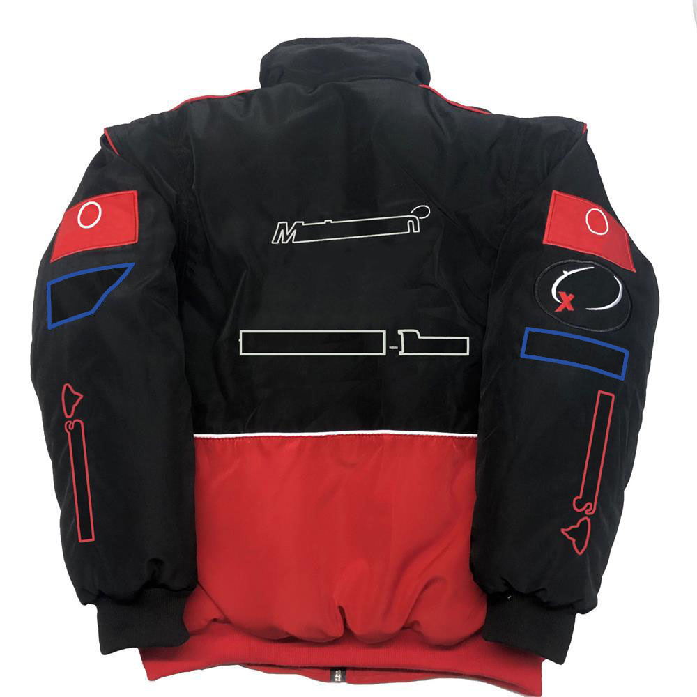 F1 racing suit College style retro autumn winter Formula one car jacket coat new men women fashion embroidery jackets free shipping