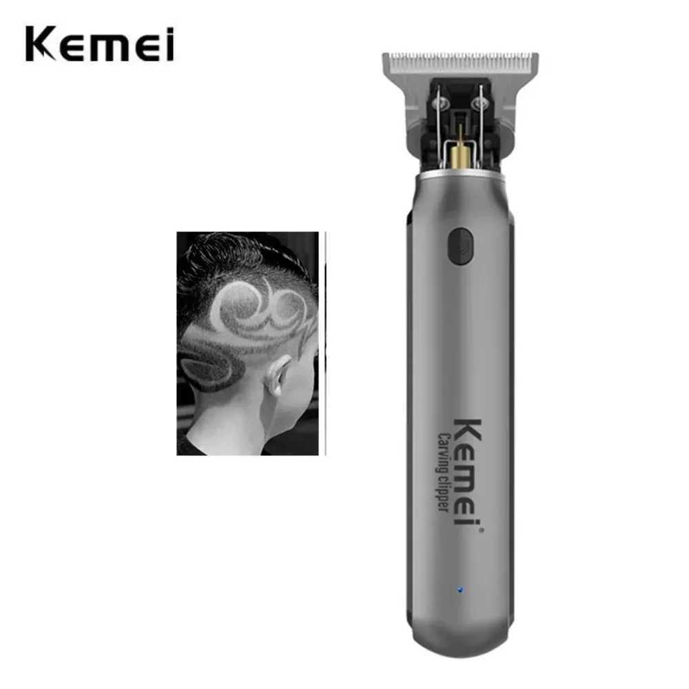 Chemical Hair Liners Clippers Men Beard Trimmer Zero Gapped T-Blade Hair Cutting Machine Cordless Professional Barber Edgers Cutter W241227