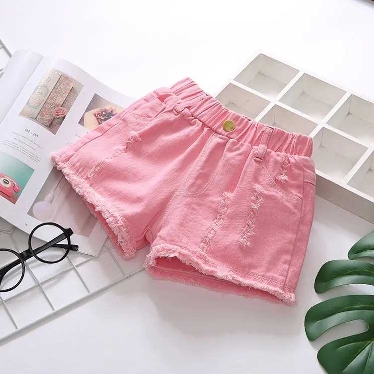 100-150cm summer girls casual shorts and childrens clothing W241227