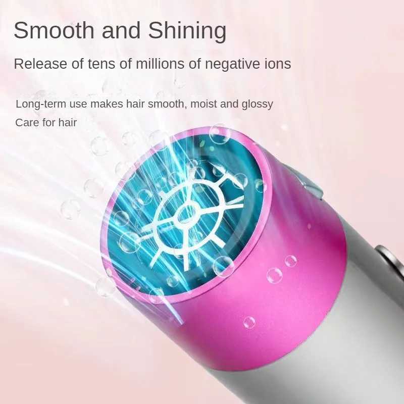 New Arrival Multifunctional Electric Curler Convenient and Automatic Curling Rod Comb Hair Dryer Hot Air 5 in 1 Z241227