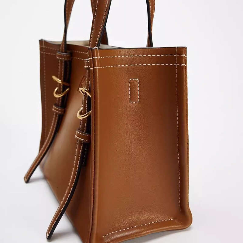 Women's Bags Handbag Momei New Women Small Pu Leather Tote Bags Multifunctional Versatile Ladies Fashion Shoulder Crossbody Designer Handbag