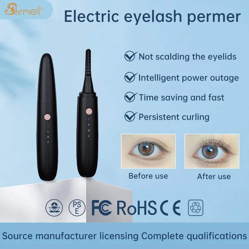 Flash beauty electric Sunflower eyelash curler lasting curling electric eyelash curler small portable charging model 241226