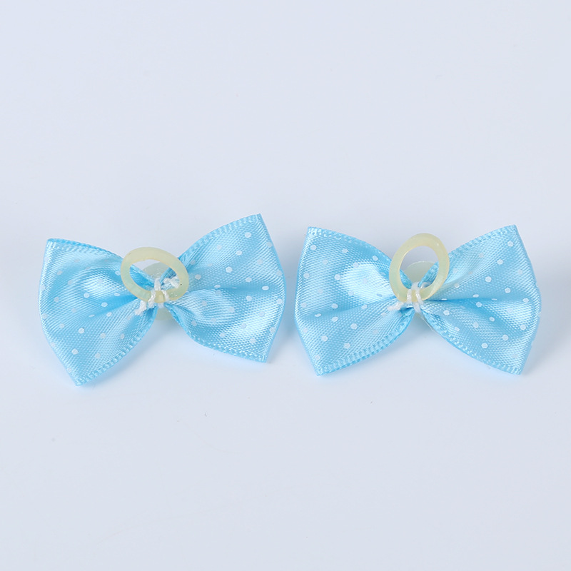 10/20pcs Dog Grooming Hair Bows Dog Bows Mix Colours Small Dog Accessories Dog Hair Rubber Bands Pet Headwear Pet Supplier