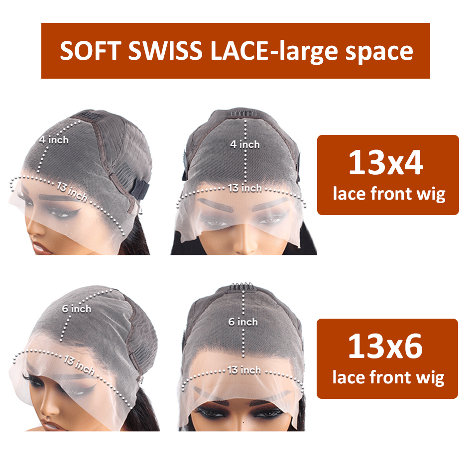 Highlight Blonde Body Wave Frontal Wigs Hd 13X6 13X4 Lace Front Human Hair Wig