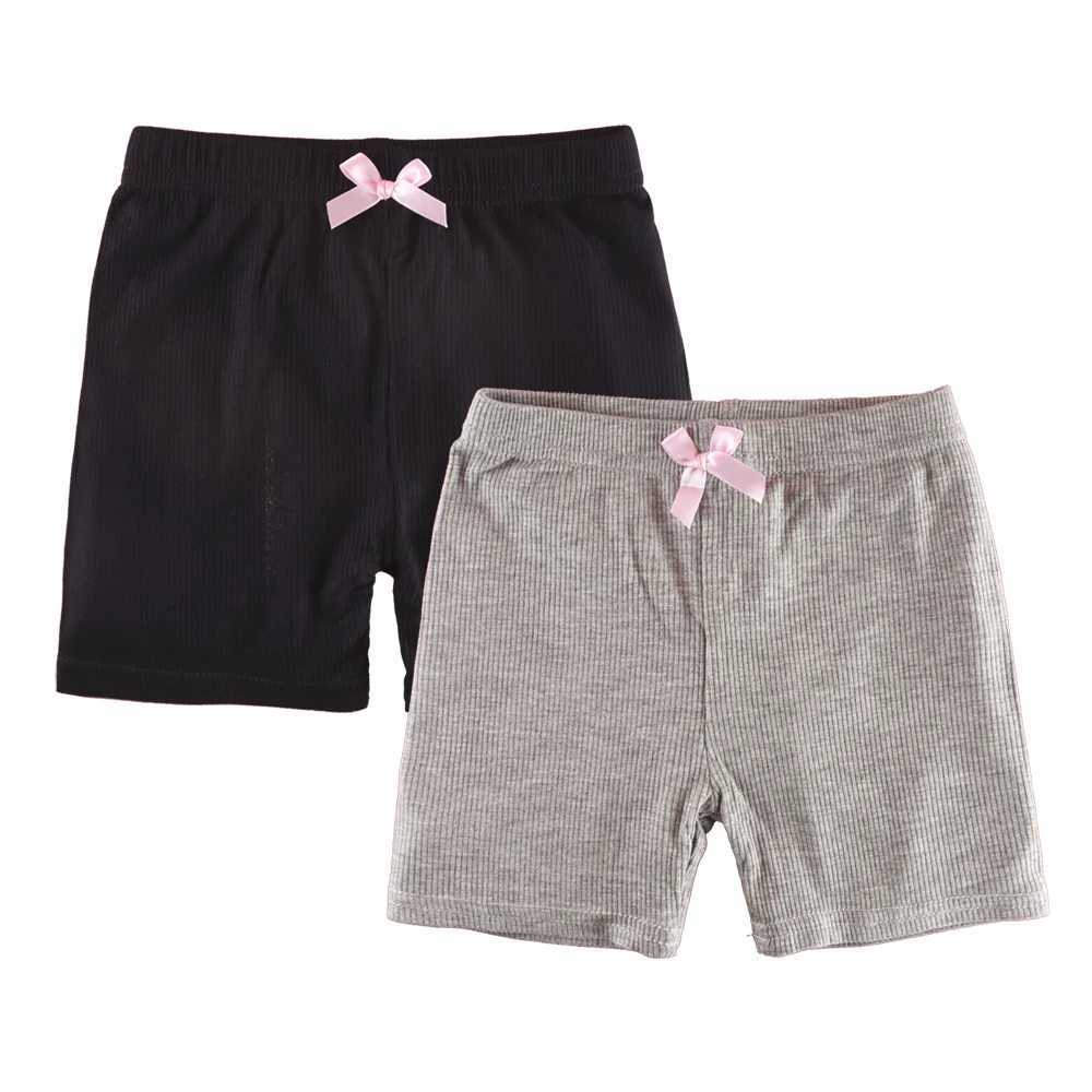 2pc Summer Kids Girls Shorts Cotton Safety Pant Underwear Girls Briefs Short Beach Pants Kids Girls Short Leggings For 3-10 Year W241227