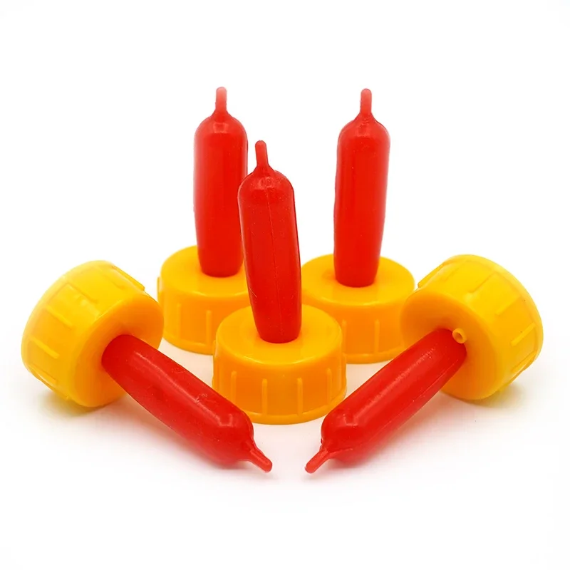 50Pcs Soft Rubber Pacifier for Teat Feed Sheep Goat Lamb Livestock Feeding Tools Nipple Drinker Coke Bottle Mouth Accessories