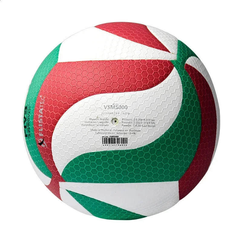 Original Molten V5M5000 Volleyball Standard Size 5 PU Ball for Students Adult and Teenager Competition Training Outdoor Indoor 241226