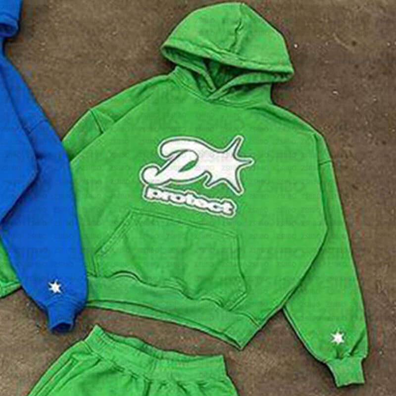 American street fashion, hip-hop style hooded pullover, pants, personalized letter printed men's and women's hoodies