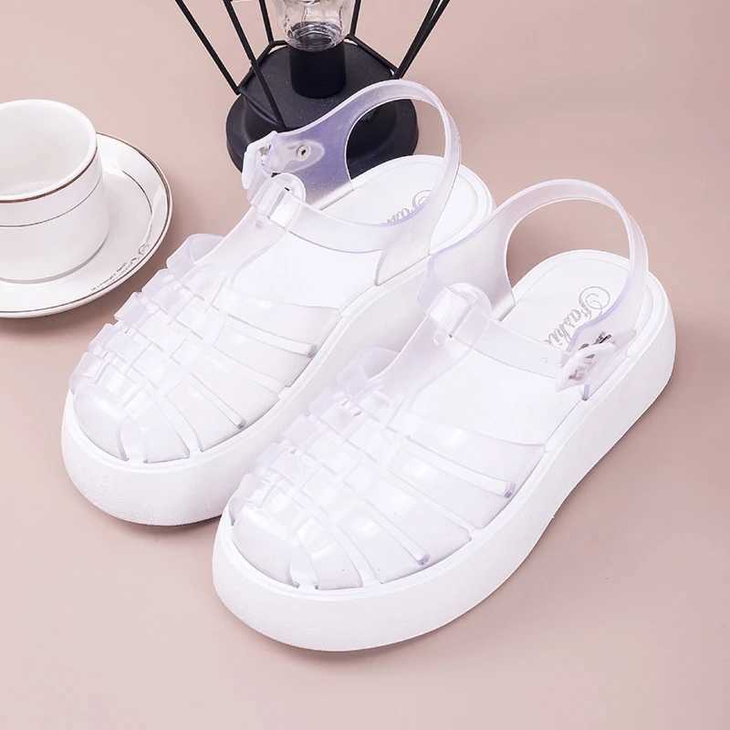 High Quality Women Roma Sandals Straps Flat Sandals for Women Platform Breathable Sandals Colorful Wedge FAshion Women Sandals T241227