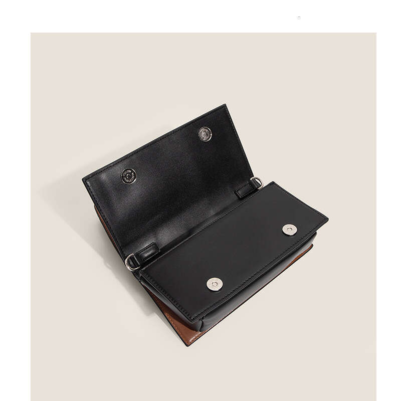 New Fashion Summer Crossbody Small Women's Organ Personalized Versatile Wide Strap Contrast Handheld Shoulder Bag