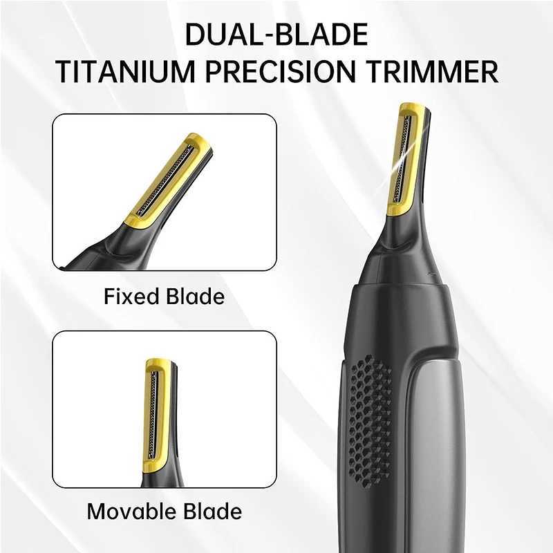 Eyebrow And Nose Hair Trimmer Mini Mens Shaver To Remove Nose Hair Portable Multi-Functional Shaving Sideburns Ear Hair Trimmer W241227