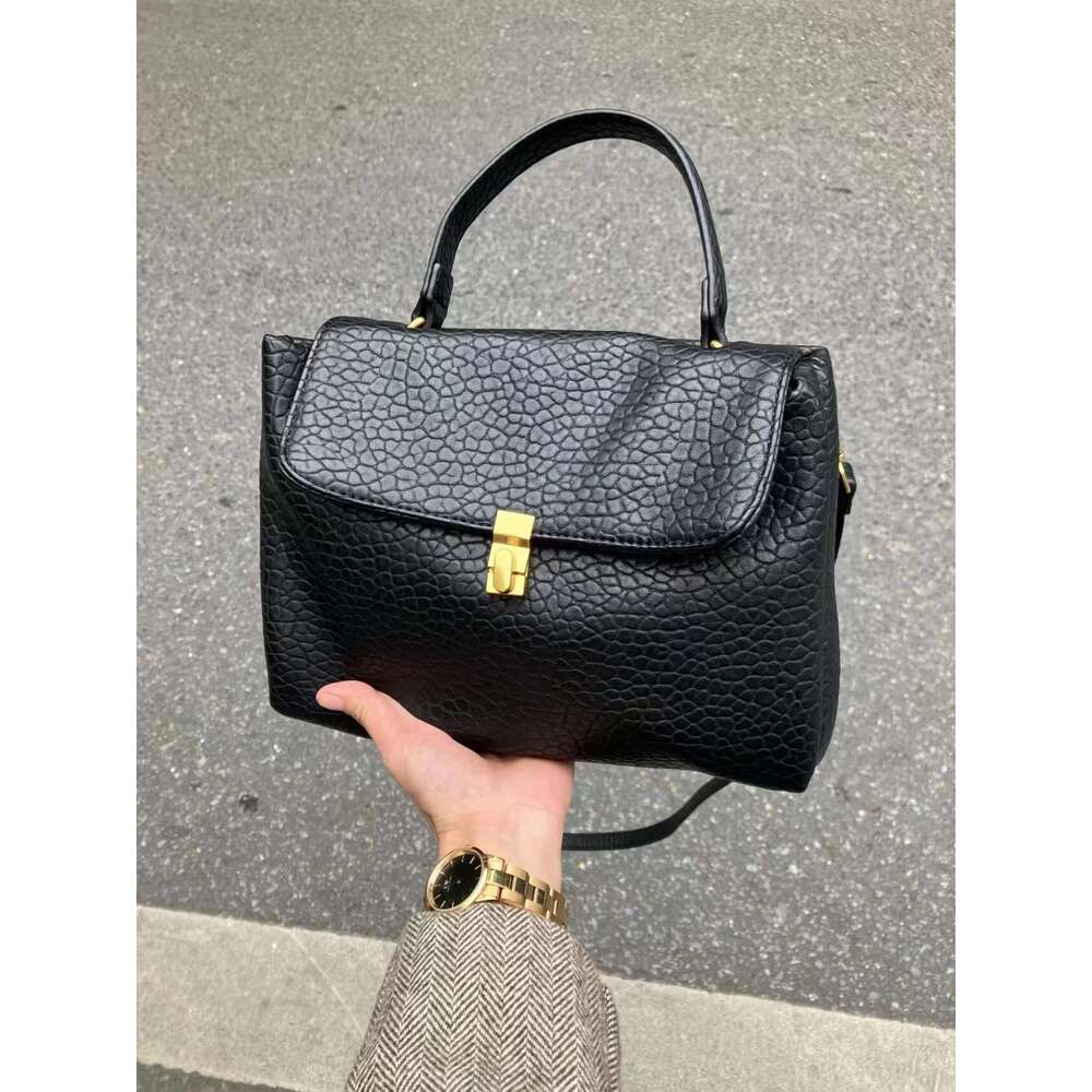 Women's Bags Fashion Personality Solid Top-Handle Bag All Match Office Lady Women's Handbags Y2k Trendy Shoulder Crossbody Bags