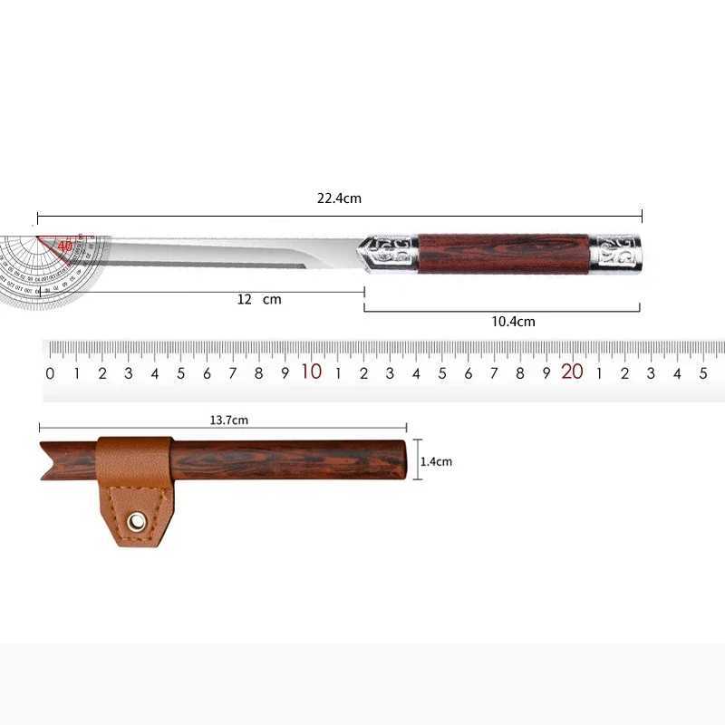 Fruit knife household sharp stainless steel small straight knife high-quality portable magic pen hand meat knife Y241227