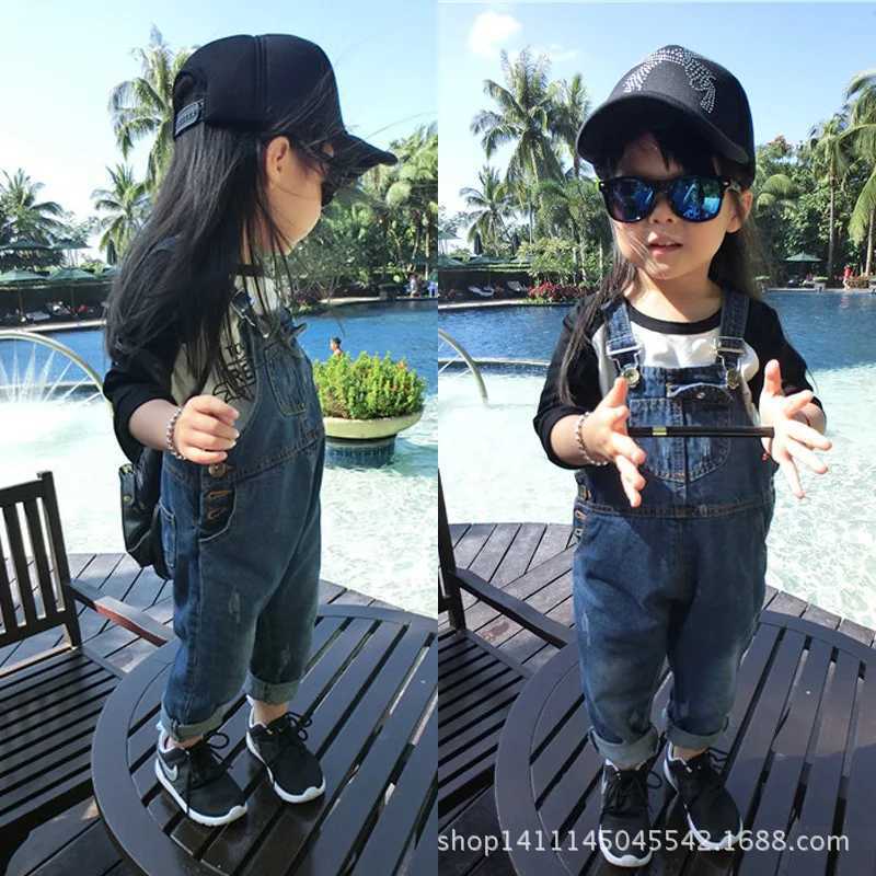 Baby clothing baby clothing childrens clothing boys and girls clothing enteritos childrens denim clothing childrens jumpsuit macao jeans W241227