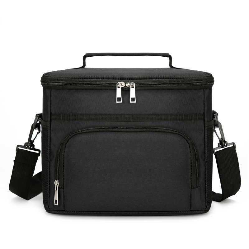 Thick Insulation Bag Outdoor Insulation Ice Pack Ice Pack Picnic Bag Large Capacity Bento Bag Rice Box Mouth Handbag 240920