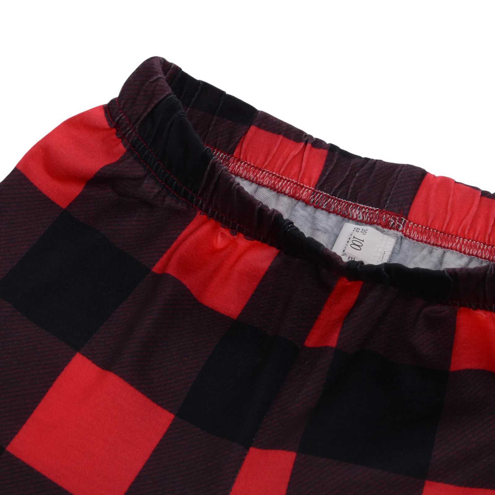 Mens home matching clothing for mothers fathers children and babies Christmas Santa Claus set pajamas Family Matching OutfitsXJ241227