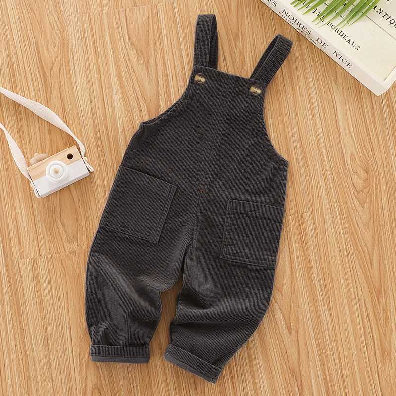 IENENS Preschool Boys and Girls Pants Denim Jumper Coverage Dungary Childrens Jeans jumpsuit Clothing Trousers W241227