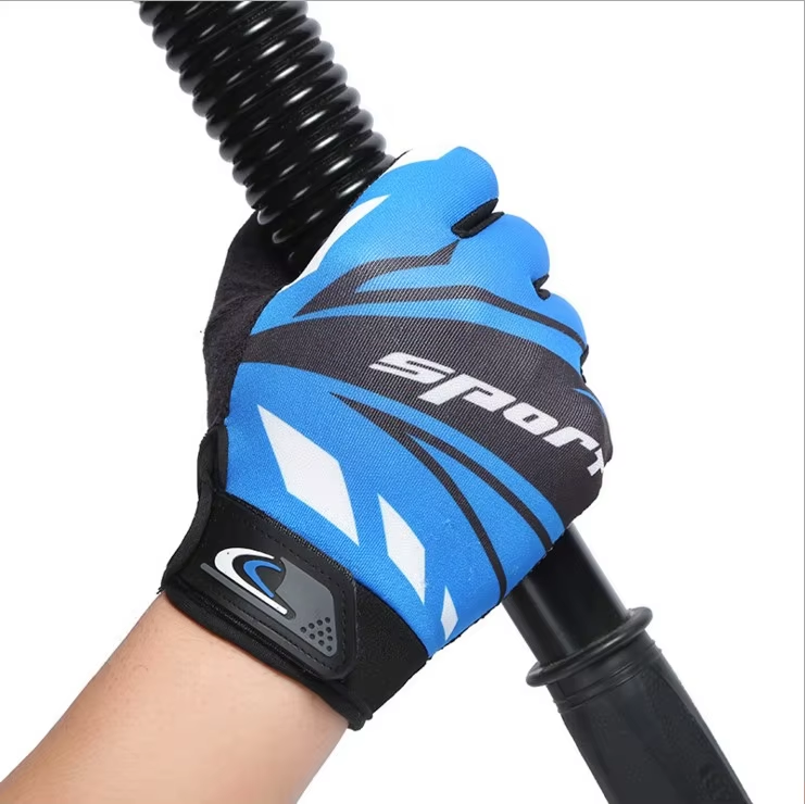 Bicycle Cycling Gloves Full Finger Men Touch Screen Nylon Bike Glove For Bike Riding