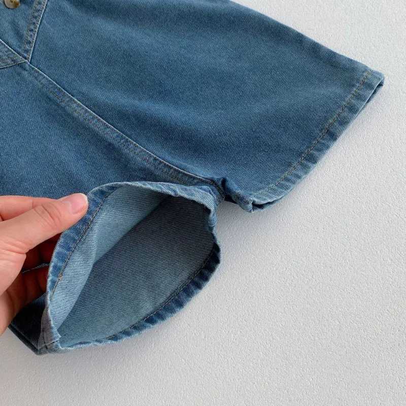 Summer children babies boys jeans clothing childrens jeans shorts toddlers babies loose game clothes Trousers W241227