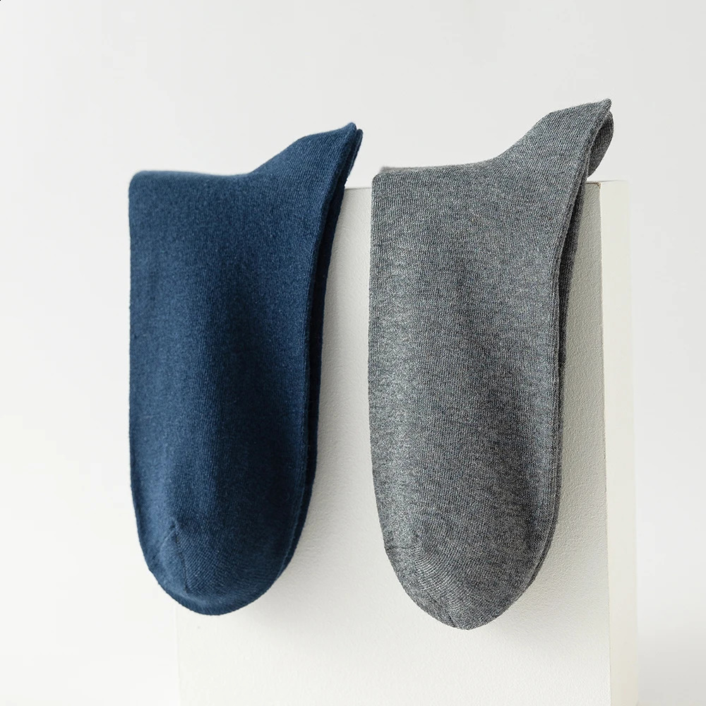 10 Pairs Mens Cotton Socks styles Black Business Men Soft Breathable Autumn Spring for Male White 241227