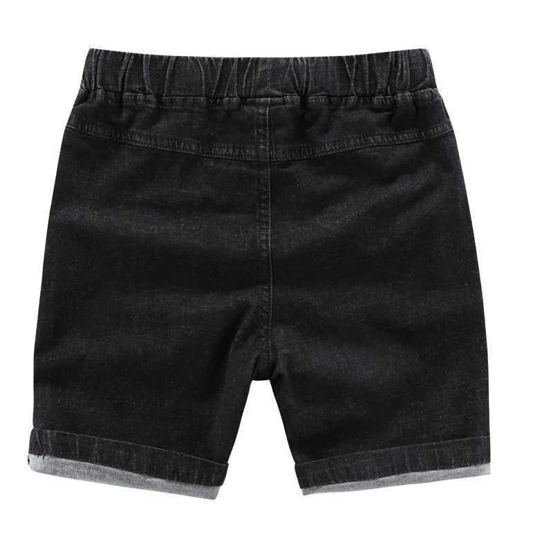 DE PEACH New Summer Baby Boys Jeans Shorts Children Cotton Denim Shorts Toddler Kids Girls Casual Cowboy Short Pants W241227