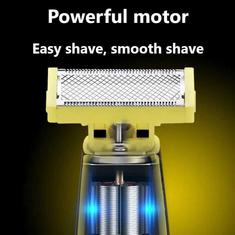 Intimate Haircut Mens Shaver Razor Sensitive Areas Shaving Machine Men Hair Removal Epilator Trimmer for Bikini Body W241227